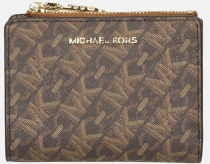 Michael Kors Empire portemonnee brown/luggage Bruin