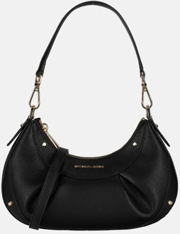 Michael Kors Enzo crossbody tas black Zwart