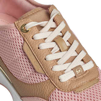 Michael Kors Flynn Sneakers 43F3FYFS1D van mesh en leer voor dames Roze - EU 40.5 / UK 7