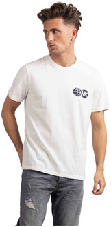 Michael Kors Global T-Shirt Wit Heren Michael Kors , White , Heren - 2Xl,Xl,M,S,Xs