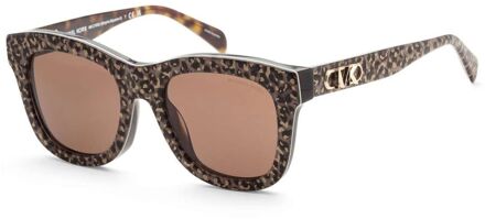 Michael Kors Gouden Acetaat Zonnebril - maat