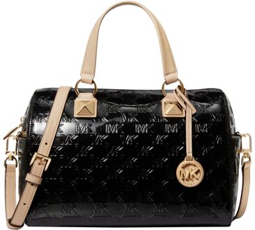 Michael Kors Grayson Md Duffle Satchel black Damestas Zwart - H 21 x B 28.5 x D 16.5