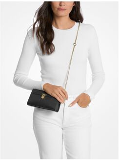 Michael Kors Hamilton Moderne Crossbody black schoudertas dames Zwart - H 11 x B 20 x D 4.5 cm