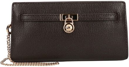 Michael Kors Hamilton Moderne Crossbody chocolate schoudertas dames Brons - H 11 x B 20 x D 4.5 cm