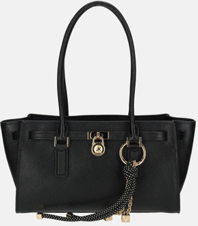 Michael Kors Hamilton schoudertas tote black Zwart