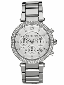 Michael Kors Horloge Parker MK5353 Zilver - 1 maat