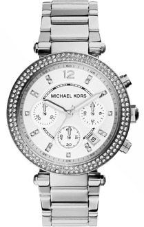 Michael Kors Horloge Parker MK5353 Zilver - 1 maat