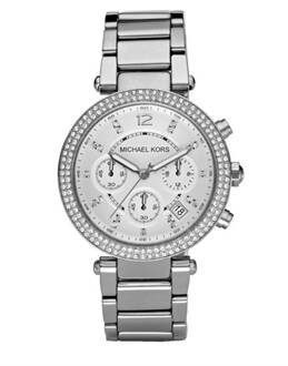 Michael Kors Horloge Parker MK5353 Zilver - 1 maat