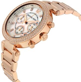 Michael Kors Horloge Parker MK5491 Roségoud - 1 maat