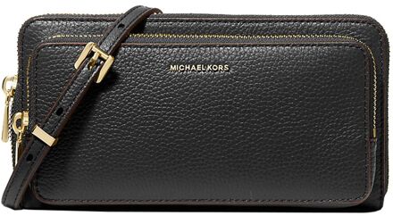 Michael Kors Jet Set Crossbody black damestas Zwart - H 11 x B 20 x D 4.5 cm