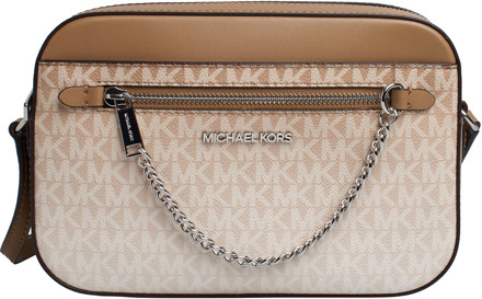 Michael Kors Jet Set item 35R5STTC9V Dames schoudertas - maat Beige