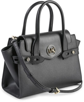 Michael Kors Jet Set Item Handtas Kleine Maat Zwart