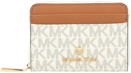 Michael Kors Jet Set portemonnee met logoprint Wit - 1 maat