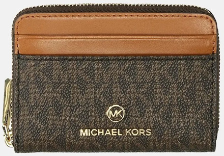 Michael Kors Jet Set portemonnee S brown/acorn