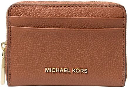Michael Kors Jet Set portemonnee S luggage Cognac