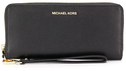 Michael Kors Jet Set portemonnee van leer Zwart - 1 maat