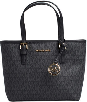 Michael Kors Jet Set reishandtas 35T9GTVT0B voor dames Zwart - One Size