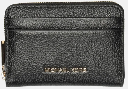 Michael Kors Jet Set SM Za Coin Card Case black Dames portemonnee Zwart - H 8 x B 12 x D 2