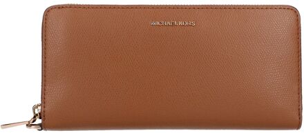 Michael Kors Jet Set Travel Continental luggage polstasje dames portemonnee Cognac - H 10 x B 21 x D 3 cm