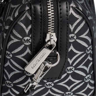 Michael Kors Jet Set Travel Duffle Kleine Crossbody Tas 35F4STFC1J voor Dames - maat Zwart