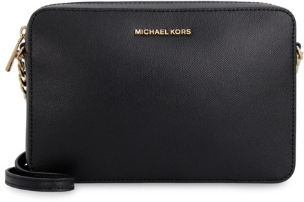 Michael Kors Jet Set Travel Large EW Crossbody Crossbodytas Zwart