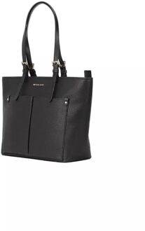 Michael Kors Jet Set Travel Medium Dubbele Pocket Tote Zwart - One Size