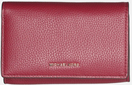 Michael Kors Jetset portemonnee medium mulberry Donker rood