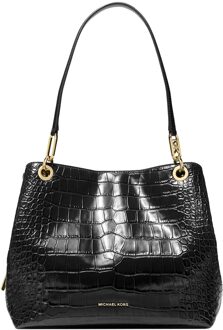 Michael Kors Kensington LG Shldr Tote 30F4G8KE3 black Damestas Zwart - H 26.5 x B 31 x D 13