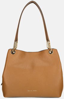 Michael Kors Kensington schoudertas L luggage Bruin