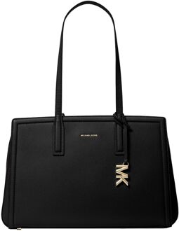 Michael Kors Laila tote bag black schoudertas dames Zwart - H 26 x B 37 x D 14.5 cm
