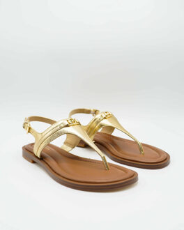 Michael Kors Mandy thong sandal Goud - 37