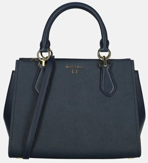 Michael Kors Marilyn handtas M navy Blauw - 7827