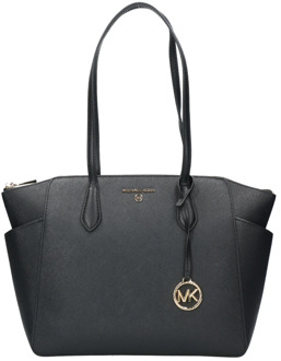 Michael Kors ‘Marilyn Medium’ schoudertas Michael Kors , Black , Dames - ONE Size