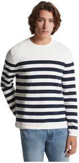 Michael Kors Mariner Stripe Crew Neck Sweater Michael Kors , Multicolor , Heren - Xl,L,M,S