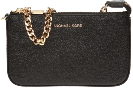 Michael Kors Medium Chain Pouchette Handtas Zwart