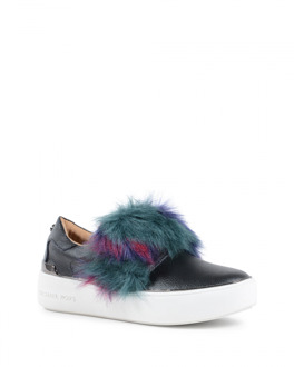 Michael Kors Meisjes Slip-On Sneakers Zwart ZIA MAVEN TONE ZWART - maat EU 29 / UK 11