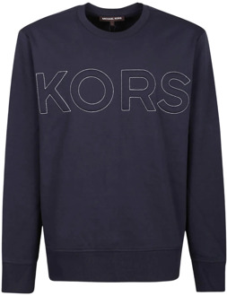 Michael Kors Midnight Gewatteerde Sweatshirt Michael Kors , Blue , Heren - L,S