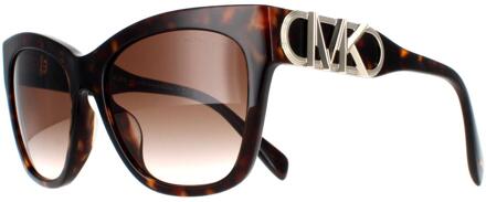 Michael Kors MK2182U Empire Square 300613 donker tortoise bruin gradiënt zonnebril - maat