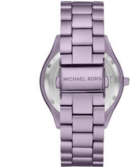 Michael Kors MK4540 Slim Driehandig Dameshorloge Paars - One Size