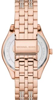 Michael Kors MK4710 Harlowe Rose Goudkleurig Dameshorloge Roségoud - One Size