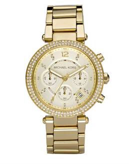 Michael Kors MK5354 - Horloge - 39 mm - Goudkleurig