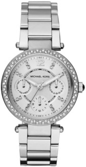 Michael Kors MK5615  - Horloge - Dames - Zilverkleurig - Ø 33 mm