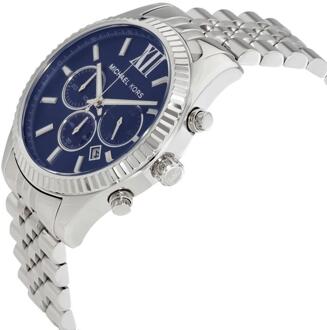 Michael Kors MK8280 - Polshorloge - 45 mm - Zilverkleurig