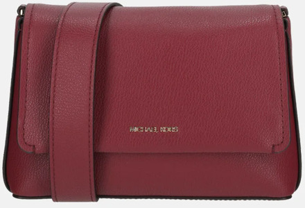 Michael Kors Nessa Messenger crossbody tas S mulberry Donker rood