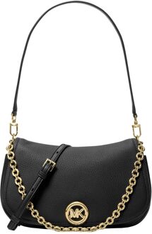 Michael Kors Nolita Shoulder black damestas Zwart - H 16 x B 25 x D 5 cm
