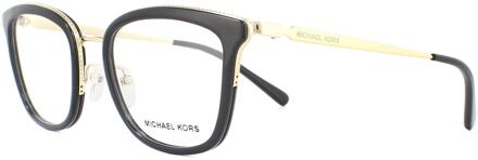 Michael Kors Oogmonturen Coconut Grove MK3032 3332 Lumiï¿½re Goud Zwart Dames