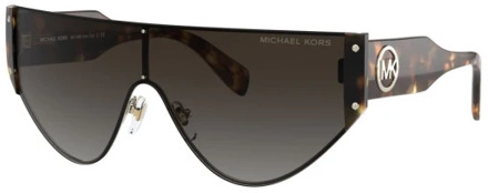 Michael Kors Park City Light Gold Zonnebril MK108010068G36