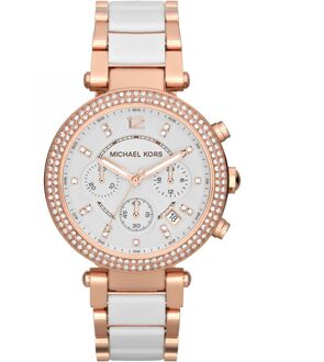 Michael Kors Parker MK5774 - Horloge - Staal - Rosékleurig - 39 mm