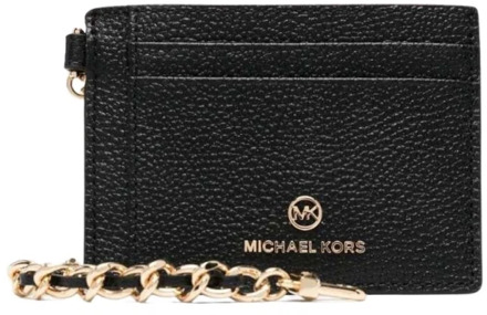 Michael Kors Portemonnee/kaarthouder Michael Kors , Black , Dames - ONE Size