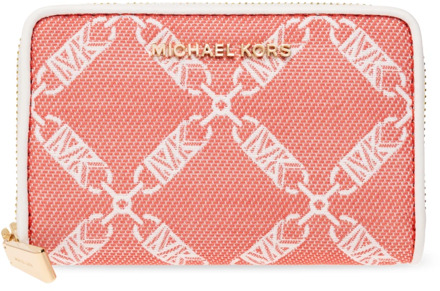 Michael Kors Portemonnee met monogram Michael Kors , Red , Dames - ONE Size